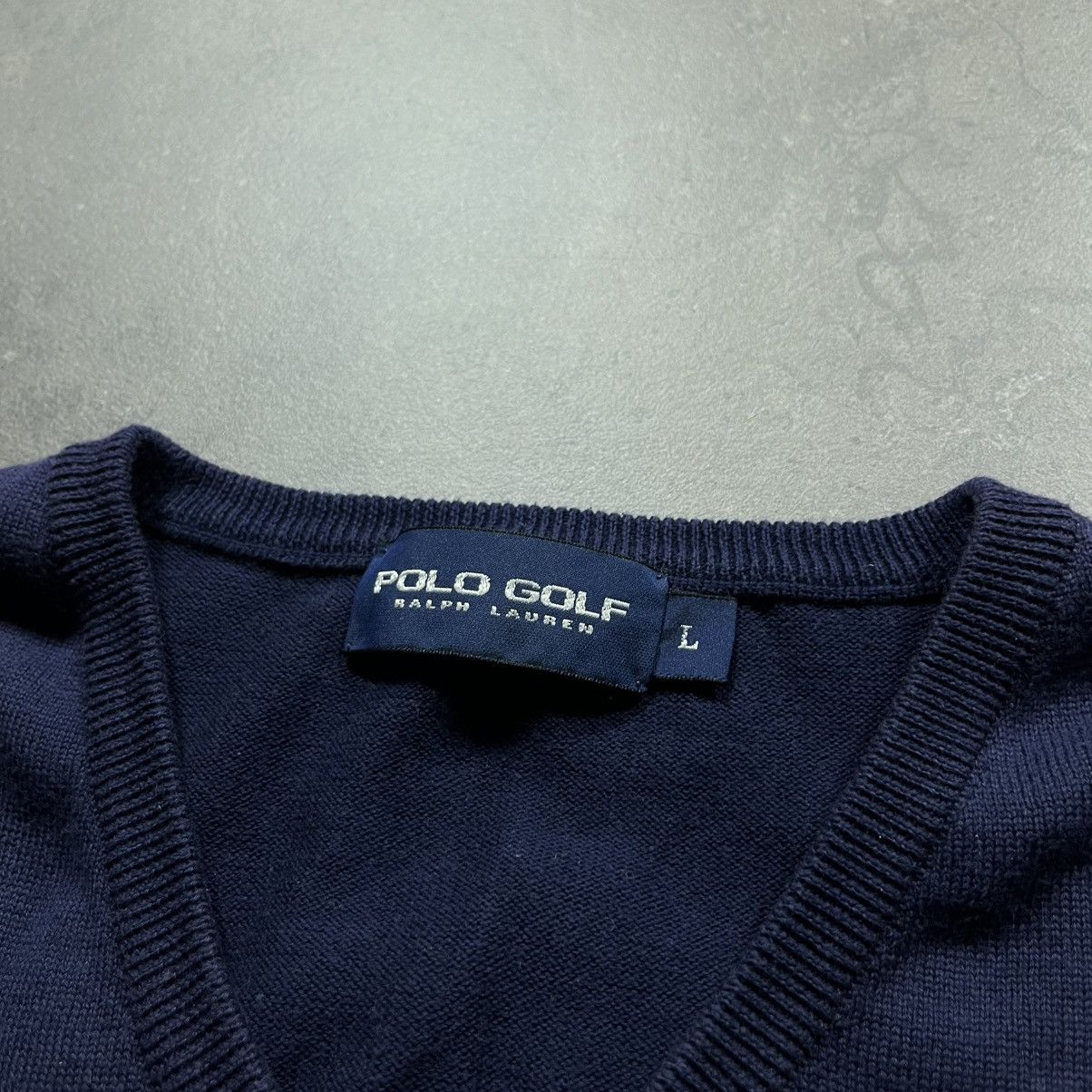 Polo Ralph Lauren Vintage 00s Polo Ralph Lauren Small Pony Vest Knit Sweater Size US L / EU 52-54 / 3 - 7 Thumbnail