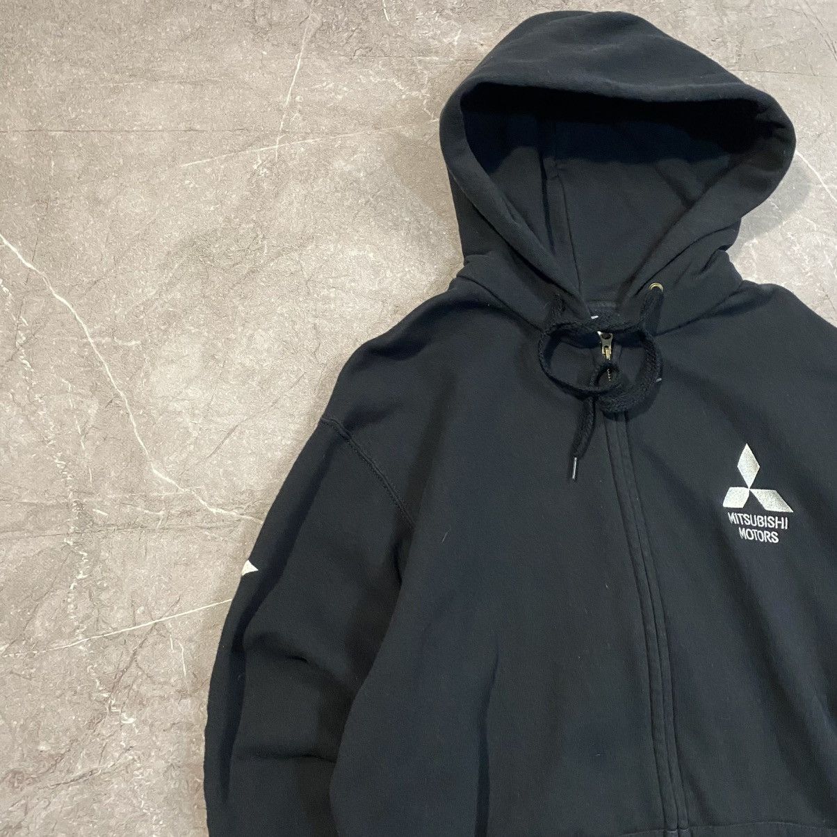Vintage VINTAGE MITSUBISHI MOTORS ZIP HOODIE BIG LOGO 00s Size US L / EU 52-54 / 3 - 8 Thumbnail