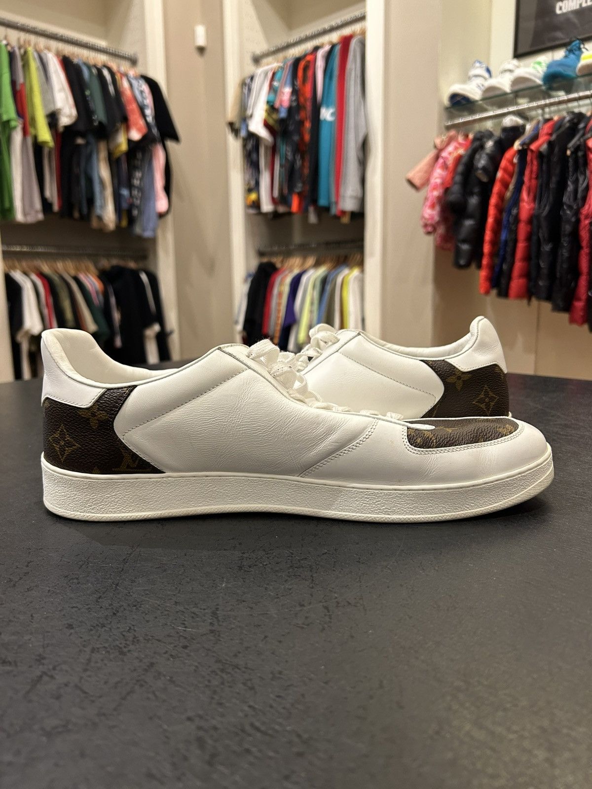 Louis Vuitton Louis Vuitton Rivoli Sneakers - Monogram/white Size US 10.5 / EU 43-44 - 3 Thumbnail