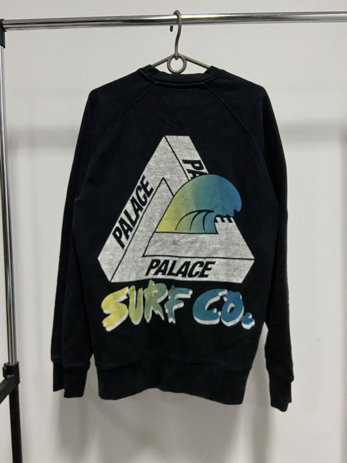 【PALACE】TORA TORA CREW GREY MARL - 25SS TORA TORA CREW | PALACE SKATEBOARDS