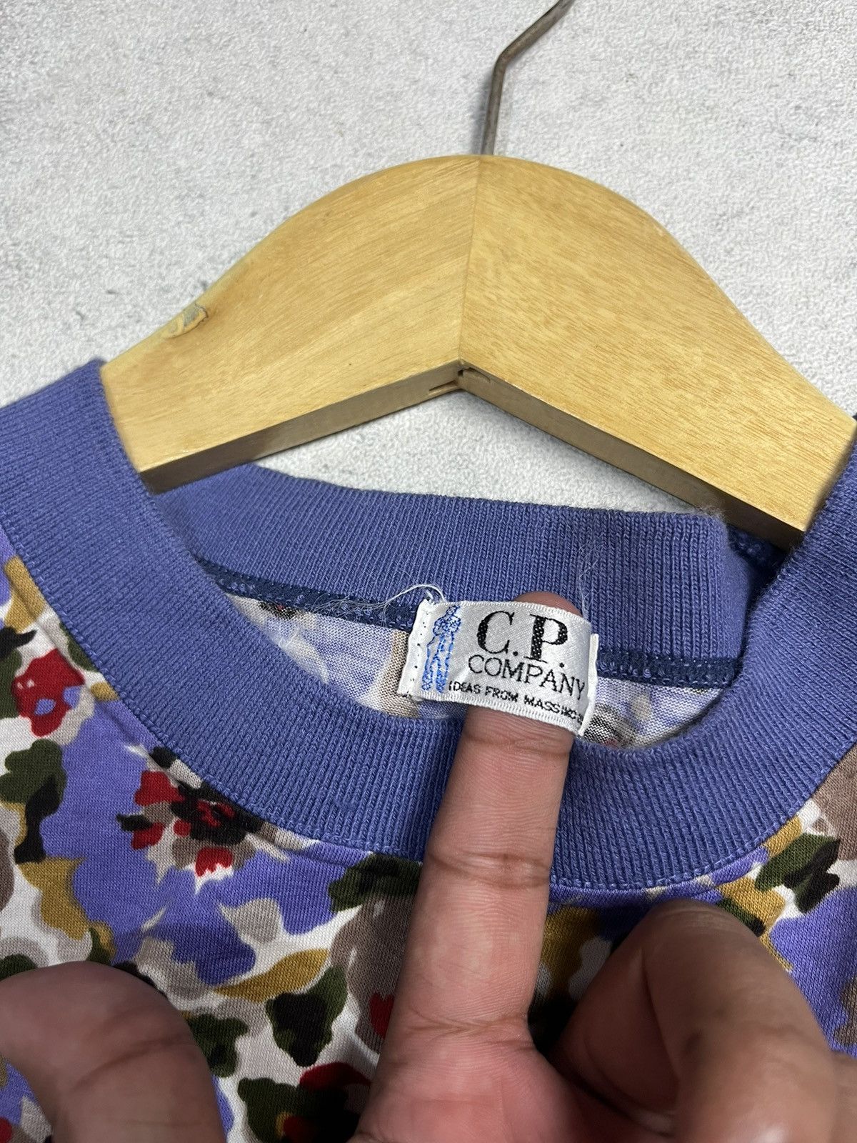 C.P. Company × Massimo Osti Vintage C.P. Company Floral Tshirt Size US M / EU 48-50 / 2 - 5 Thumbnail