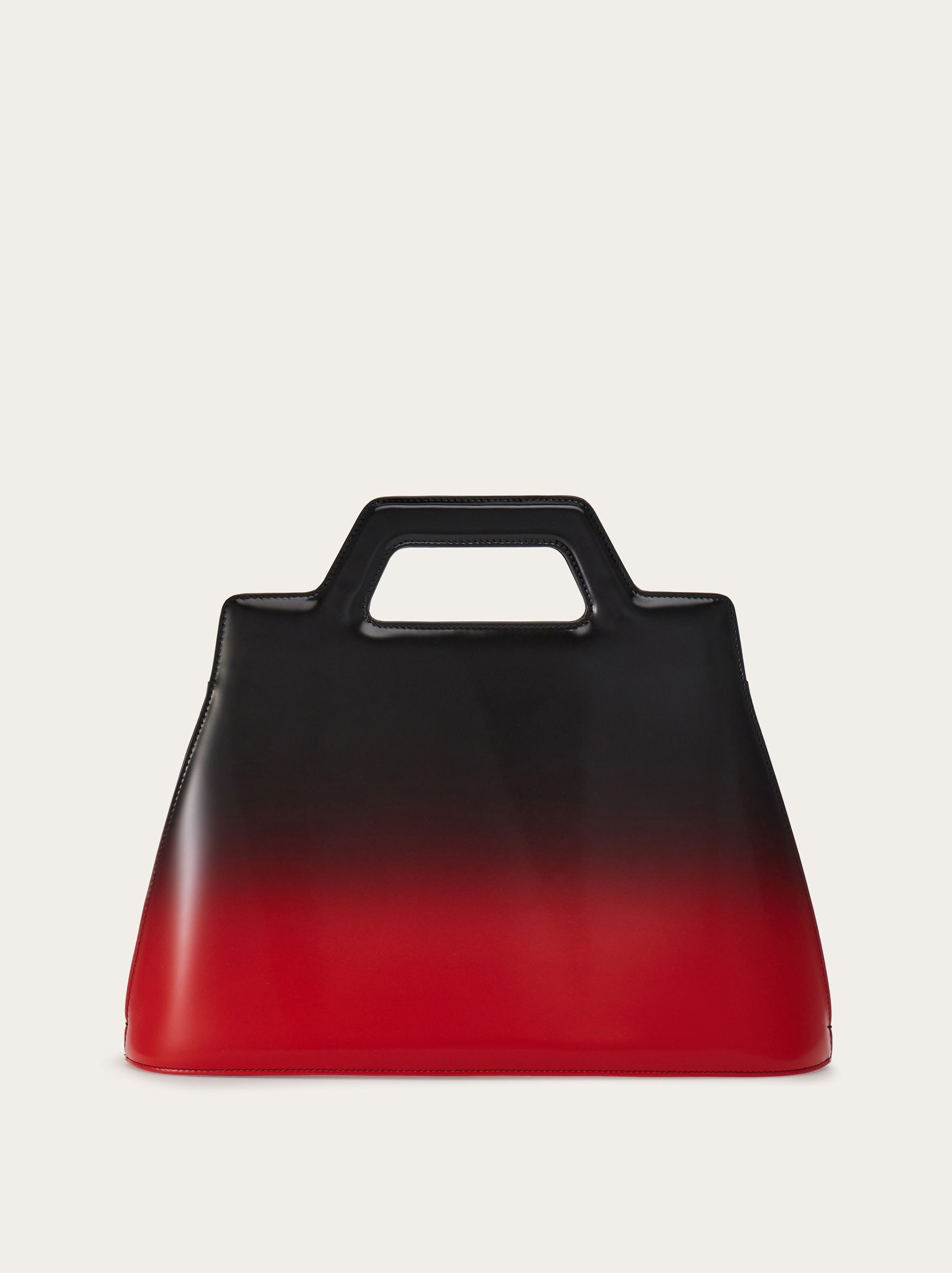 Salvatore Ferragamo o1s1rm0924 Size: OS / Wanda Handle Bag in Black/Red Size ONE SIZE - 5 Thumbnail