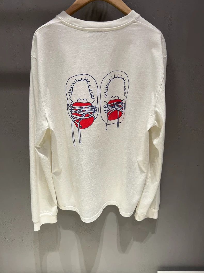Our Legacy our legacyWhite strawberry long sleeves, 2503-Nextarrow Size US M / EU 48-50 / 2 - 1 Thumbnail