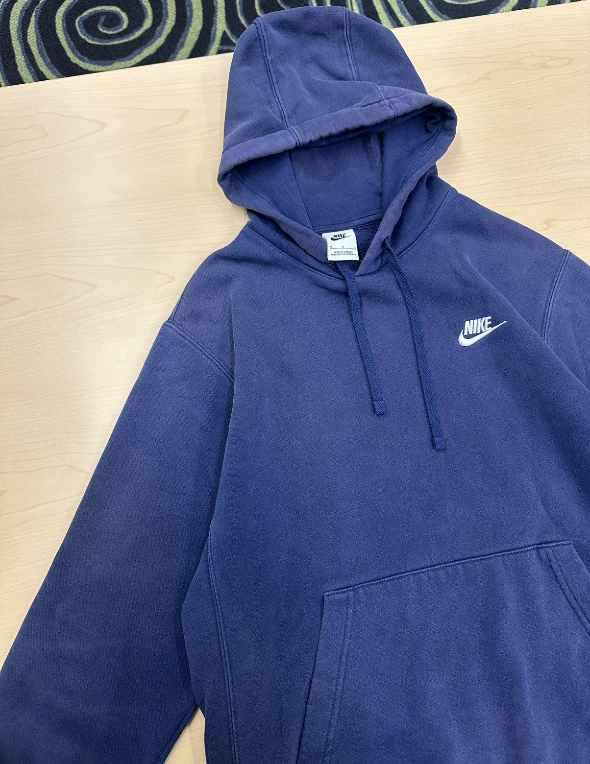 Nike Blue Nike Pullover Hoodie Size US M / EU 48-50 / 2 - 5 Thumbnail