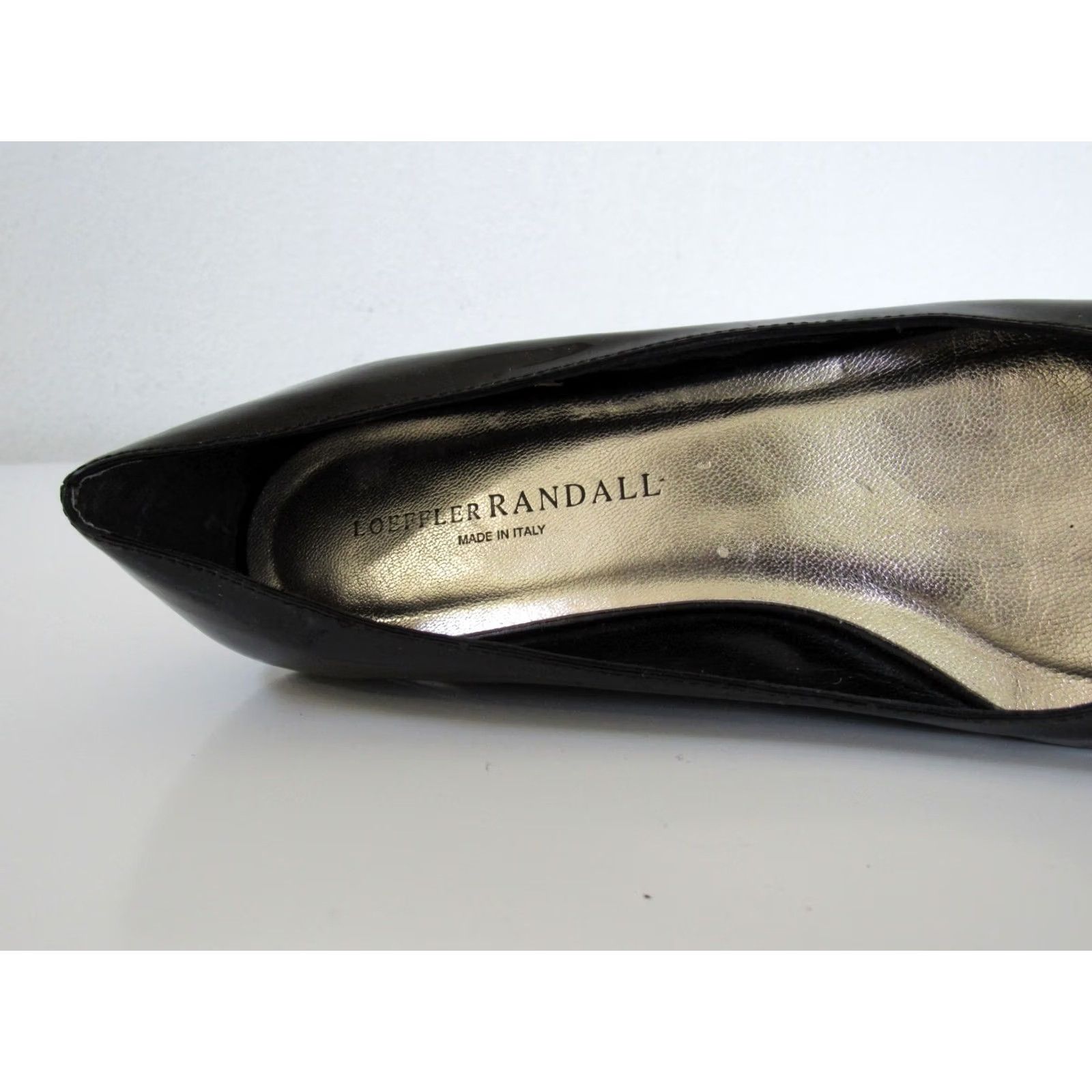 Loeffler Randall LOEFFLER RANDALL Black Ballet Flats Size 7B Women's Italian Leather Slip On Casual Leather Size US 7 / IT 37 - 7 Thumbnail