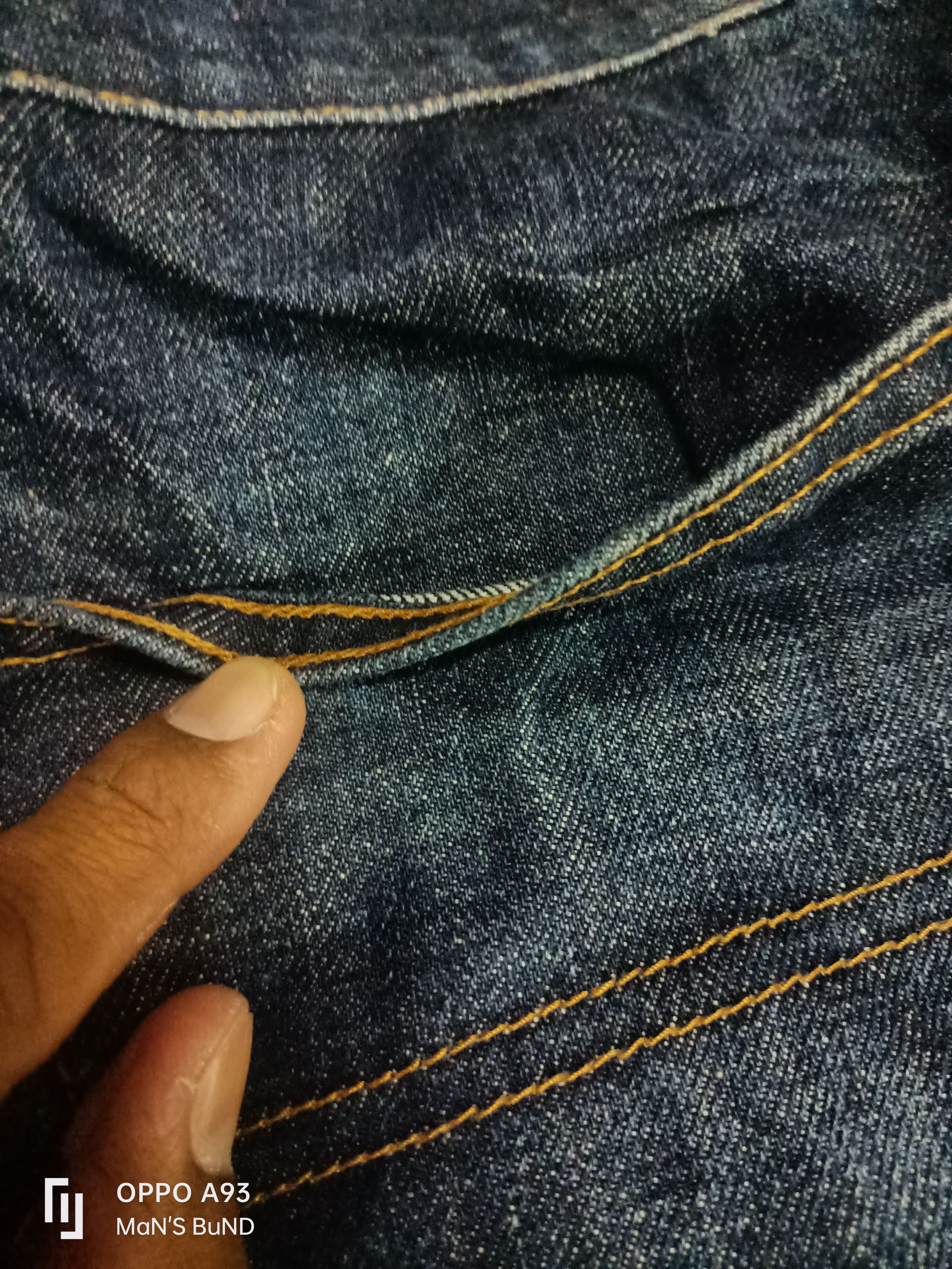 Andrew Mackenzie Distressed ANDREW MACKENZIE Denim Jeans Size US 31 - 9 Thumbnail