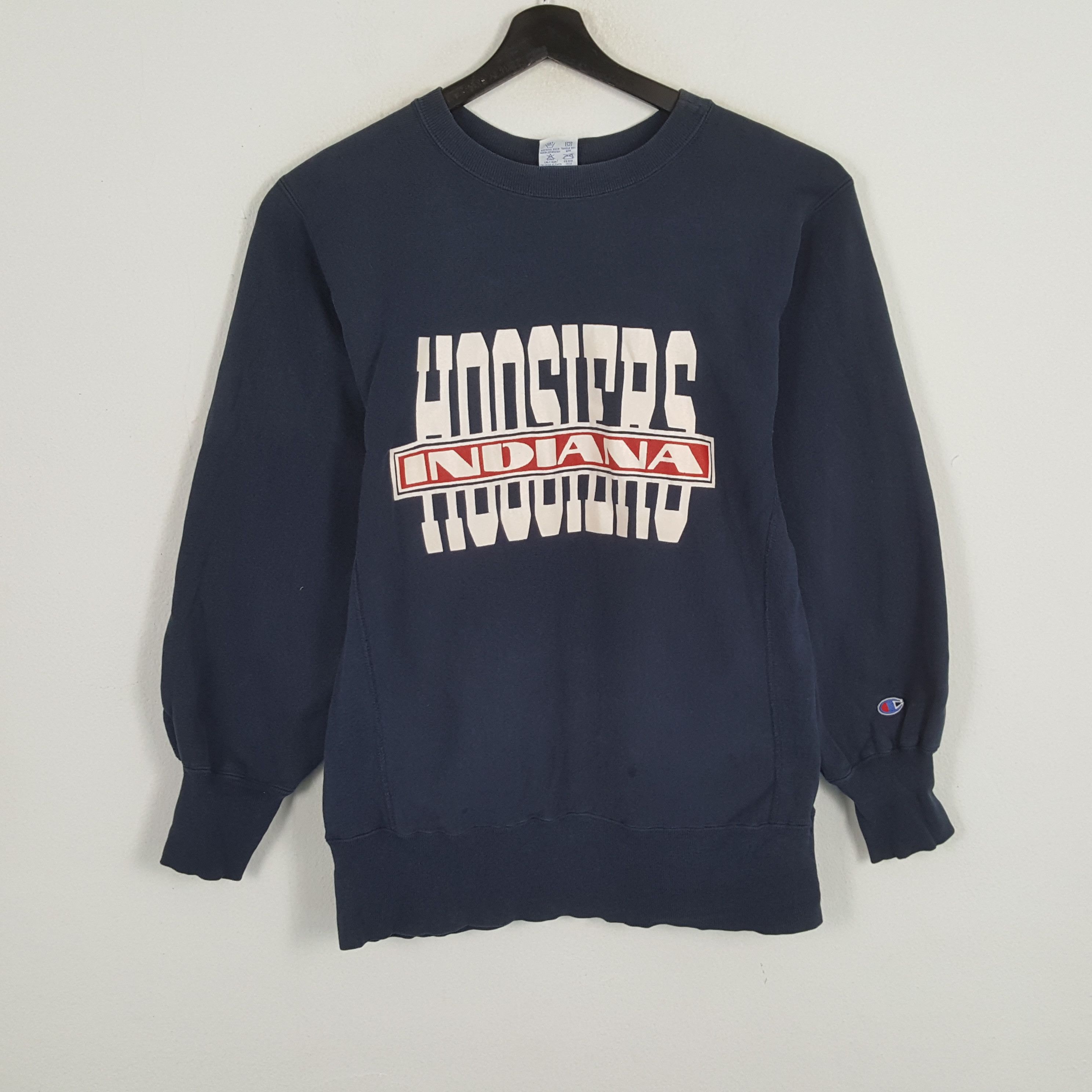 Champion × Vintage INDIANA HOOSIERS Champion Sweatshirt Size US S / EU 44-46 / 1 - 1 Thumbnail