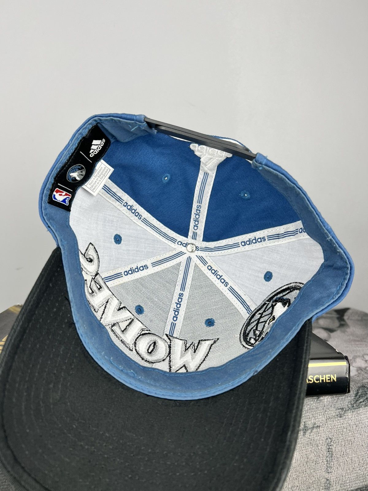Adidas × NBA × Signatures Ricky Rubio signed Cap Adidas Minnesota Timberwolves NBA Size ONE SIZE - 9 Thumbnail