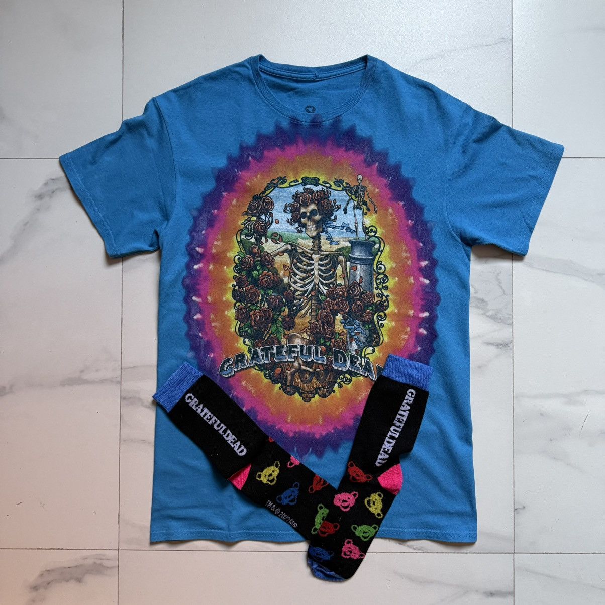 Liquid Blue Liquid Blue x Grateful Dead Bertha Rainbow Tee Size US M / EU 48-50 / 2 - 3 Thumbnail