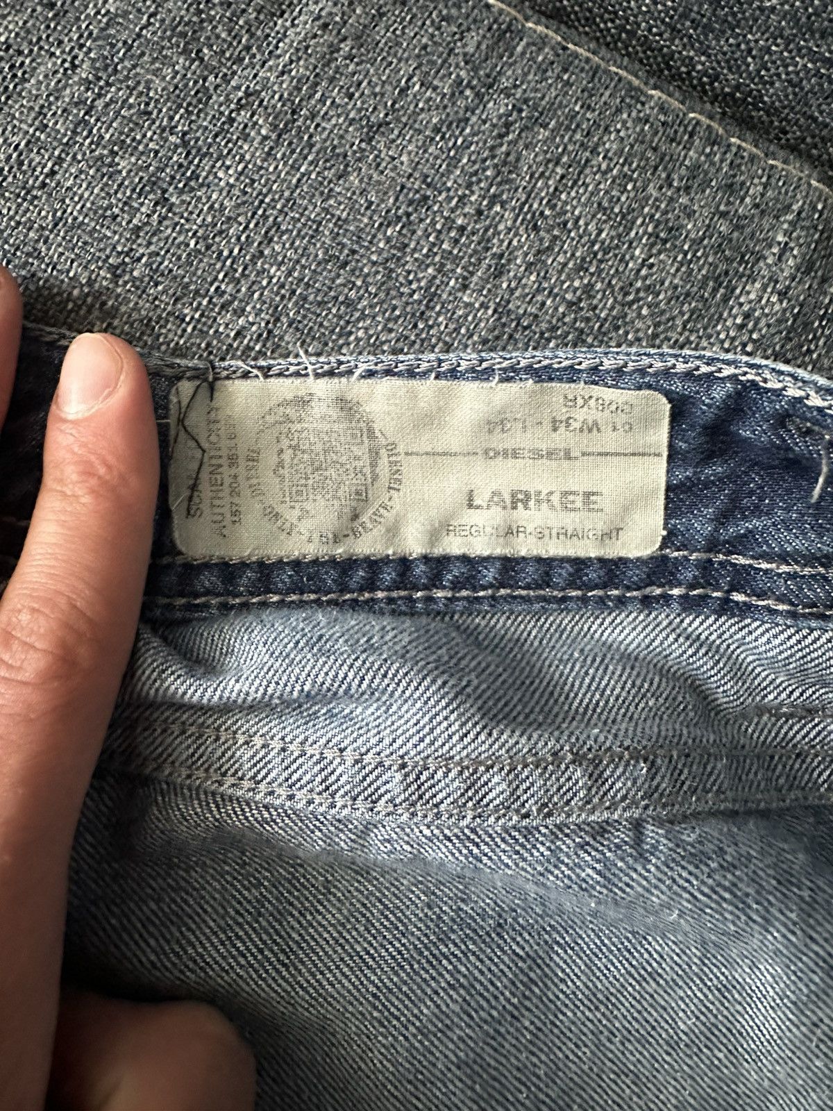 Diesel × Vintage Diesel Industry Jeans – Vintage Style Size US 34 / EU 50 - 5 Thumbnail