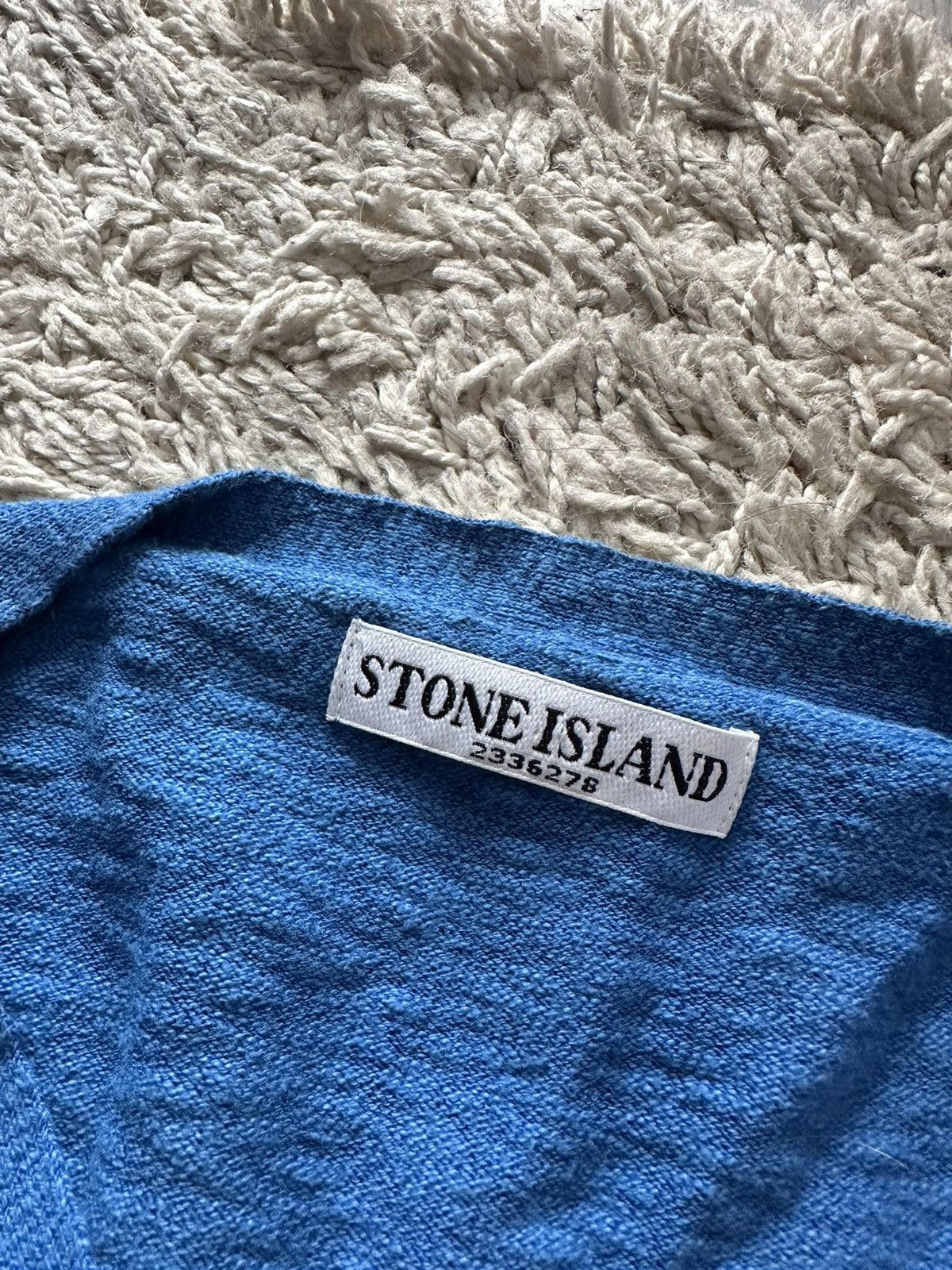 Vintage Stone Island Vintage Wool Knit Sweater Size US XL / EU 56 / 4 - 5 Thumbnail