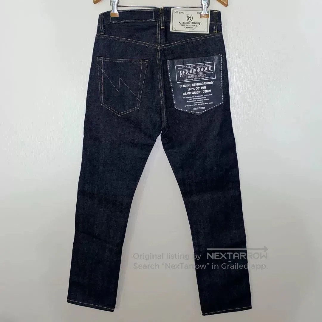 Neighborhood NEIGHBORHOOD RIGID Raw Denim Jeans. Size US 39 - 3 Thumbnail