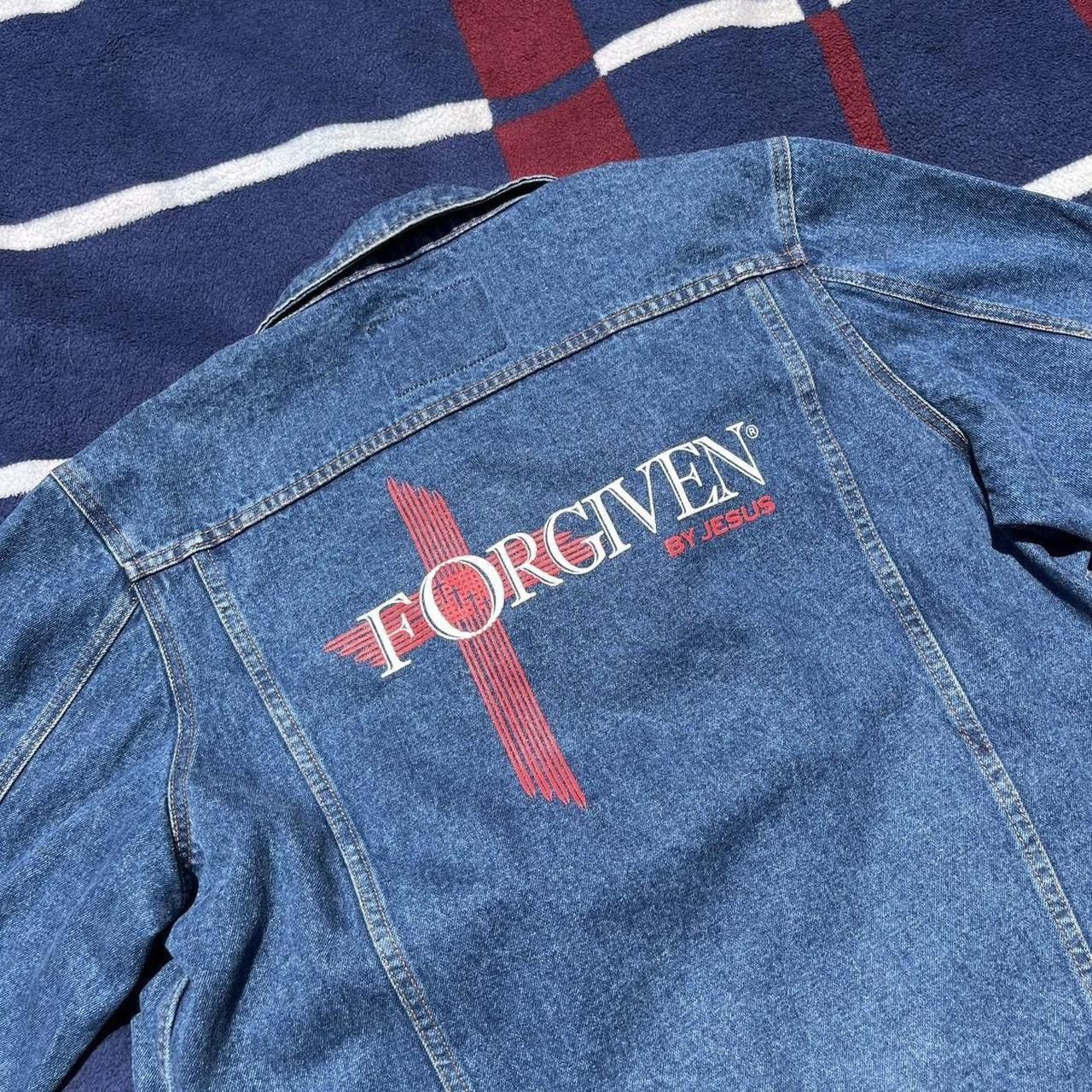 Other Forgiven by Jesus Oscar Jeans Blue denim jacket Women’s L Size L / US 10 / IT 46 - 2 Thumbnail