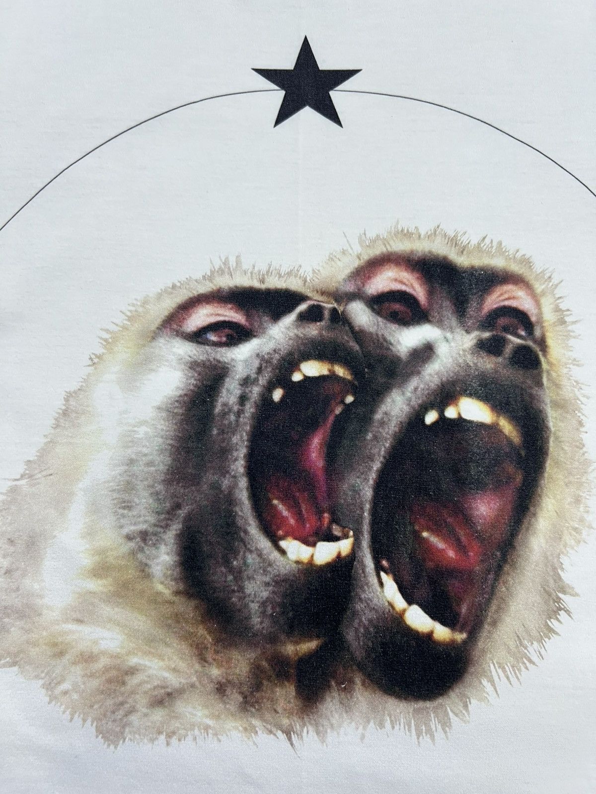 Givenchy Givenchy - Riccardo Tisci - Monkey Brothers T-Shirt Size US L / EU 52-54 / 3 - 7 Thumbnail