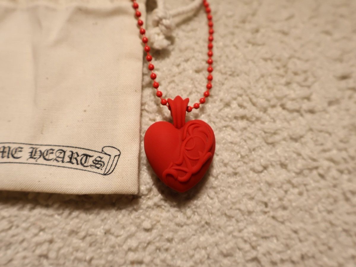 Chrome Hearts Chrome Hearts Silichrome hearts red pendant Size ONE SIZE - 1 Thumbnail