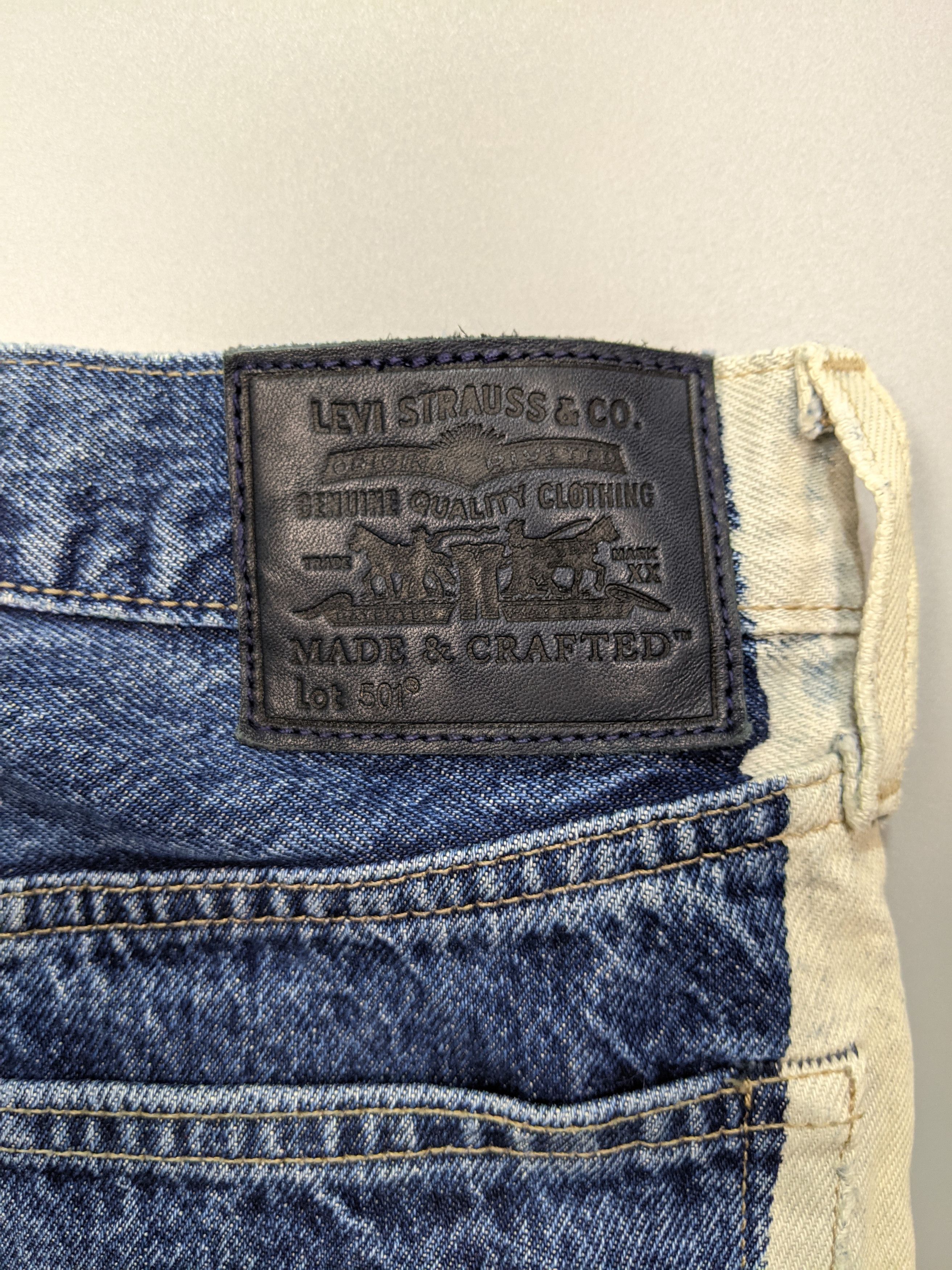 Levi's × Levi's Vintage Clothing × Vintage Vintage Levi's Made & Crafted Women's Tie-Dye Jeans W27 L30 Size 27" / US 4 / IT 40 - 10 Thumbnail