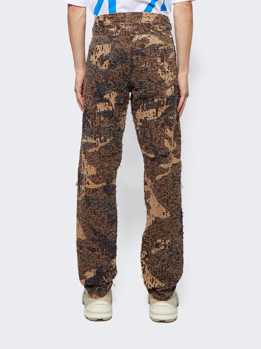 Givenchy o1mle0426 Zipped Slim Fit Denim Trousers in Brown Size US 30 / EU 46 - 5 Thumbnail