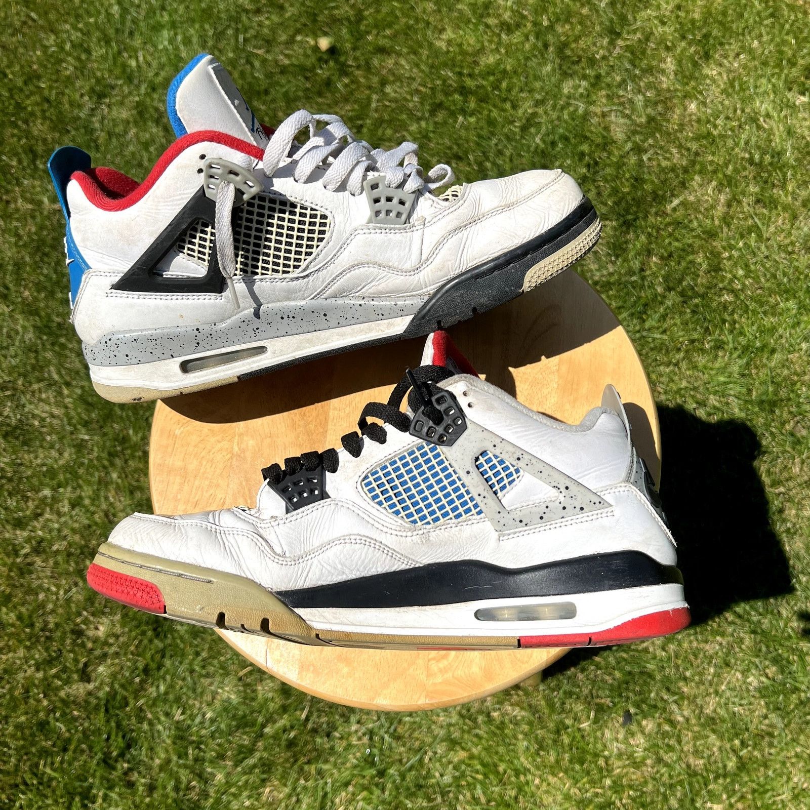 Jordan Brand × Nike Nike Air Jordan 4 Retro SE What The 4 Men's Shoes Size 11.5 Size US 11.5 / EU 44-45 - 4 Thumbnail