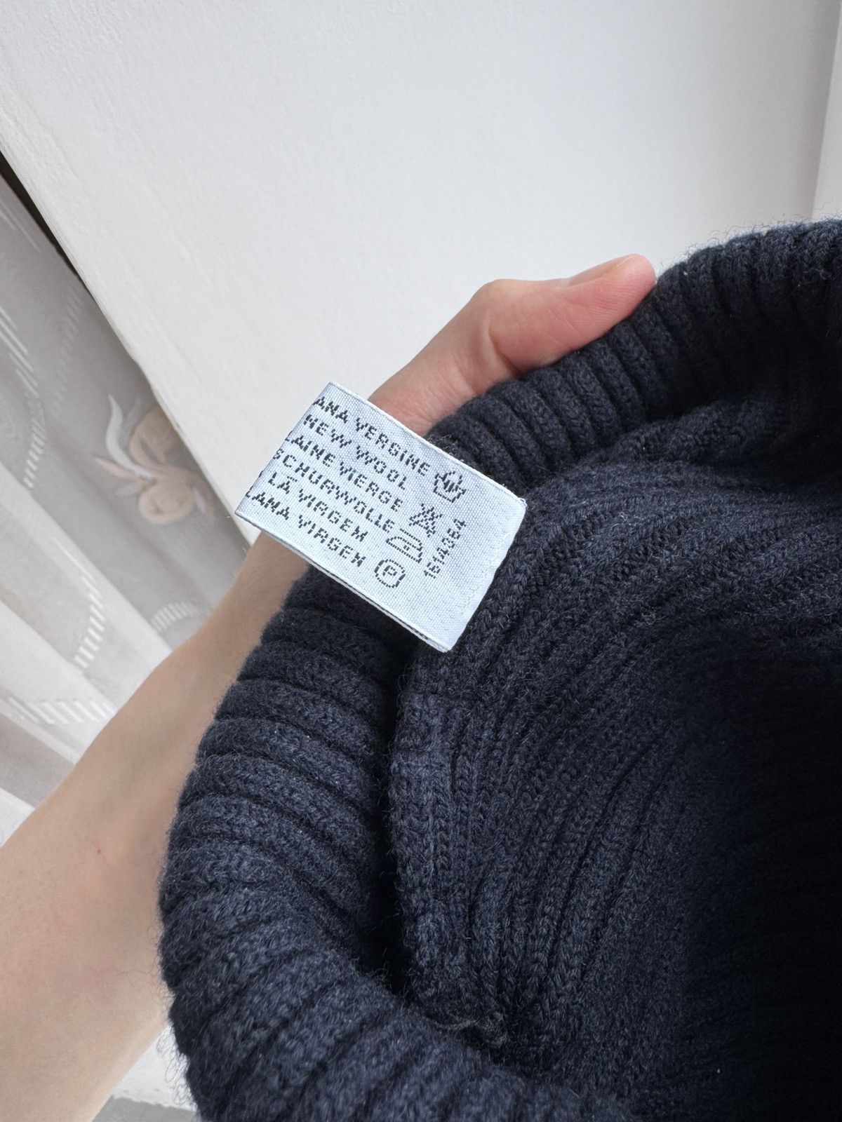Paul & Shark Vintage Paul Shark Beanie Hat Navy Blue Wool Cousteau Mini Size ONE SIZE - 7 Thumbnail