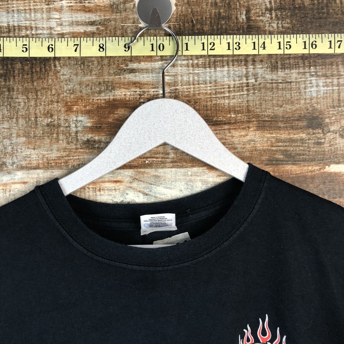 Vintage Badlands skull Dark Blue T-Shirt #A2594 Size US XL / EU 56 / 4 - 8 Thumbnail