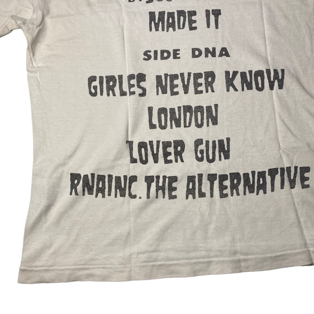 Hysteric Glamour 1990's Rna Inc Punk Girl Poem Gun Shirt Size US L / EU 52-54 / 3 - 12 Thumbnail
