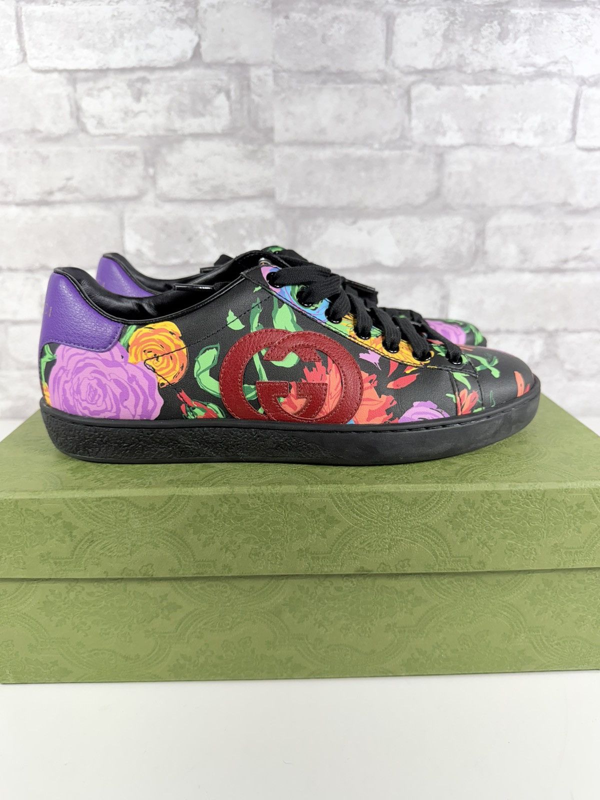 Gucci Gucci Ace Ladies Size 6.5US/36.5EU Size US 5 / EU 37 - 5 Thumbnail