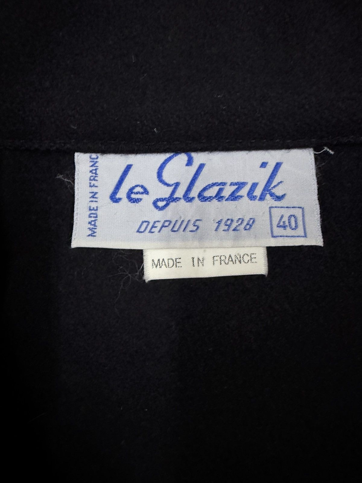 If Six Was Nine Vtg🔥Le Glazik Depuis 1928 Sailor France Wool Buttoned Jacket Size US M / EU 48-50 / 2 - 19 Thumbnail