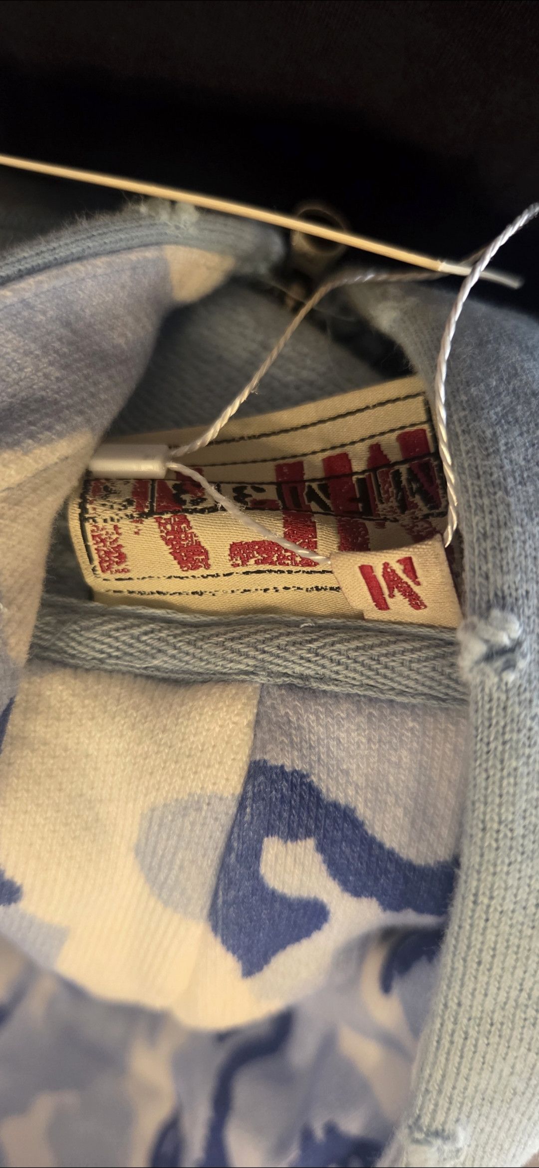murd333r.fm MURD333R.FM LIGHT BLUE SPECIAL OPS HOODIE SIZE M Size US M / EU 48-50 / 2 - 3 Thumbnail