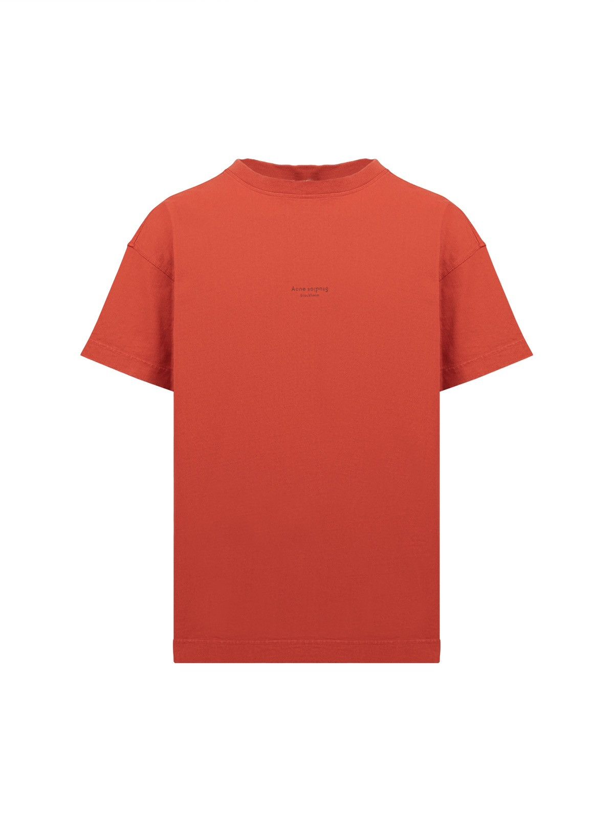 Acne Studios Acne Studios garment-dyed logo t-shirt Size US S / EU 44-46 / 1 - 1 Thumbnail
