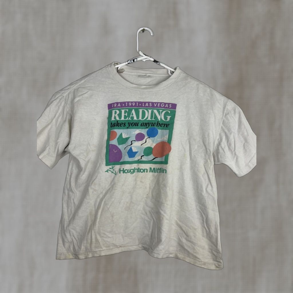 Vintage VINTAGE Four Seasons T-Shirt Men XL White 1991 Las Vegas Reading Cotton Short Sleeve Size US XL / EU 56 / 4 - 1 Thumbnail