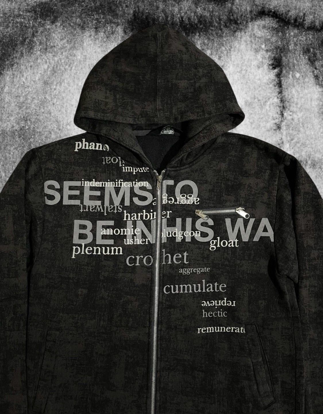 Hysteric Glamour ⏰NEED GONE⏰Beaumere Poem Punk Hoodie Size US M / EU 48-50 / 2 - 3 Thumbnail