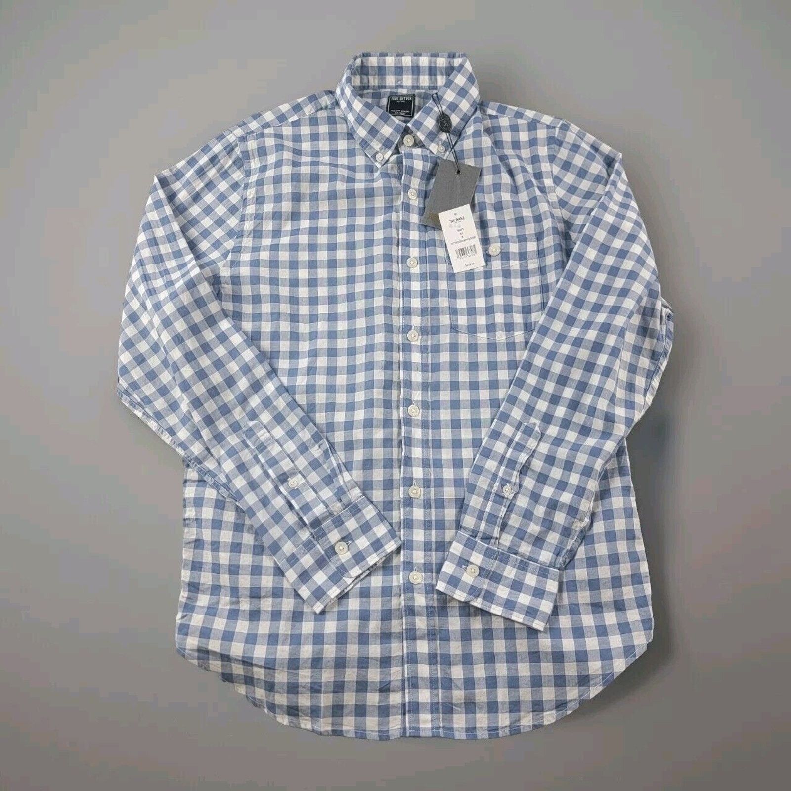 Todd Snyder Todd Snyder Gingham Favorite Oxford Button Down Shirt Size US M / EU 48-50 / 2 - 1 Thumbnail