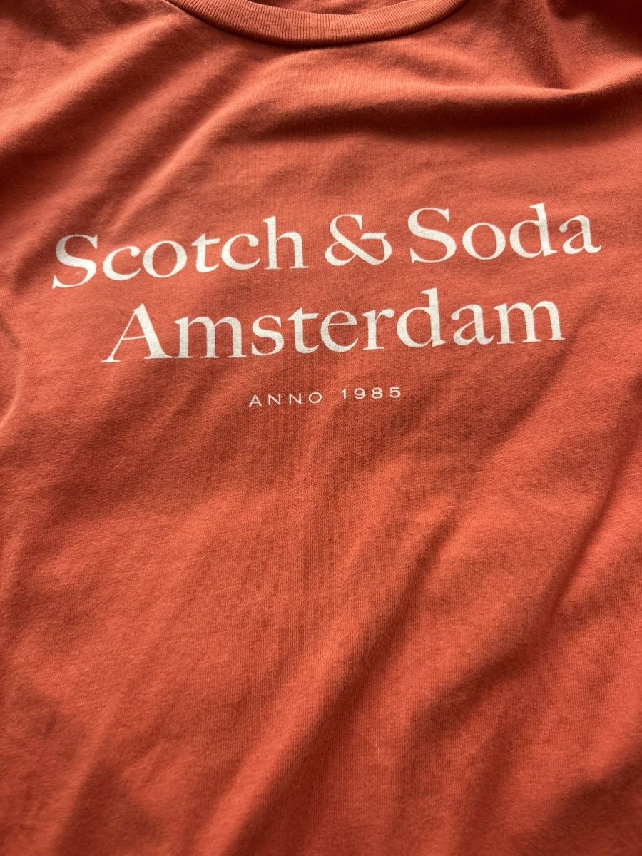 Scotch & Soda Scotch & Soda Orange Tee Size US L / EU 52-54 / 3 - 2 Thumbnail