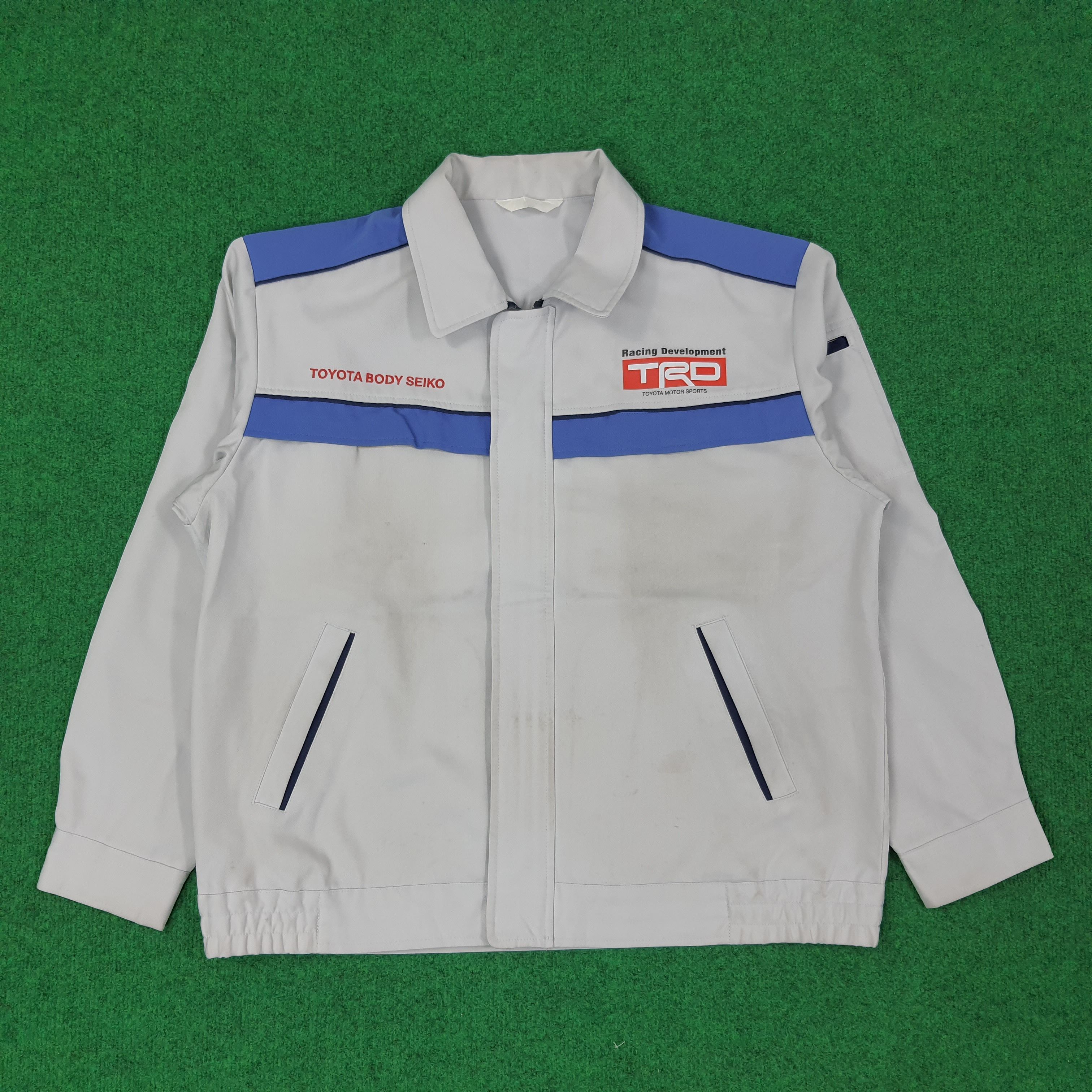 Japanese Brand Vintage TRD Toyota Motor Sports Racing Team Jacket C245N9 Size US L / EU 52-54 / 3 - 3 Thumbnail