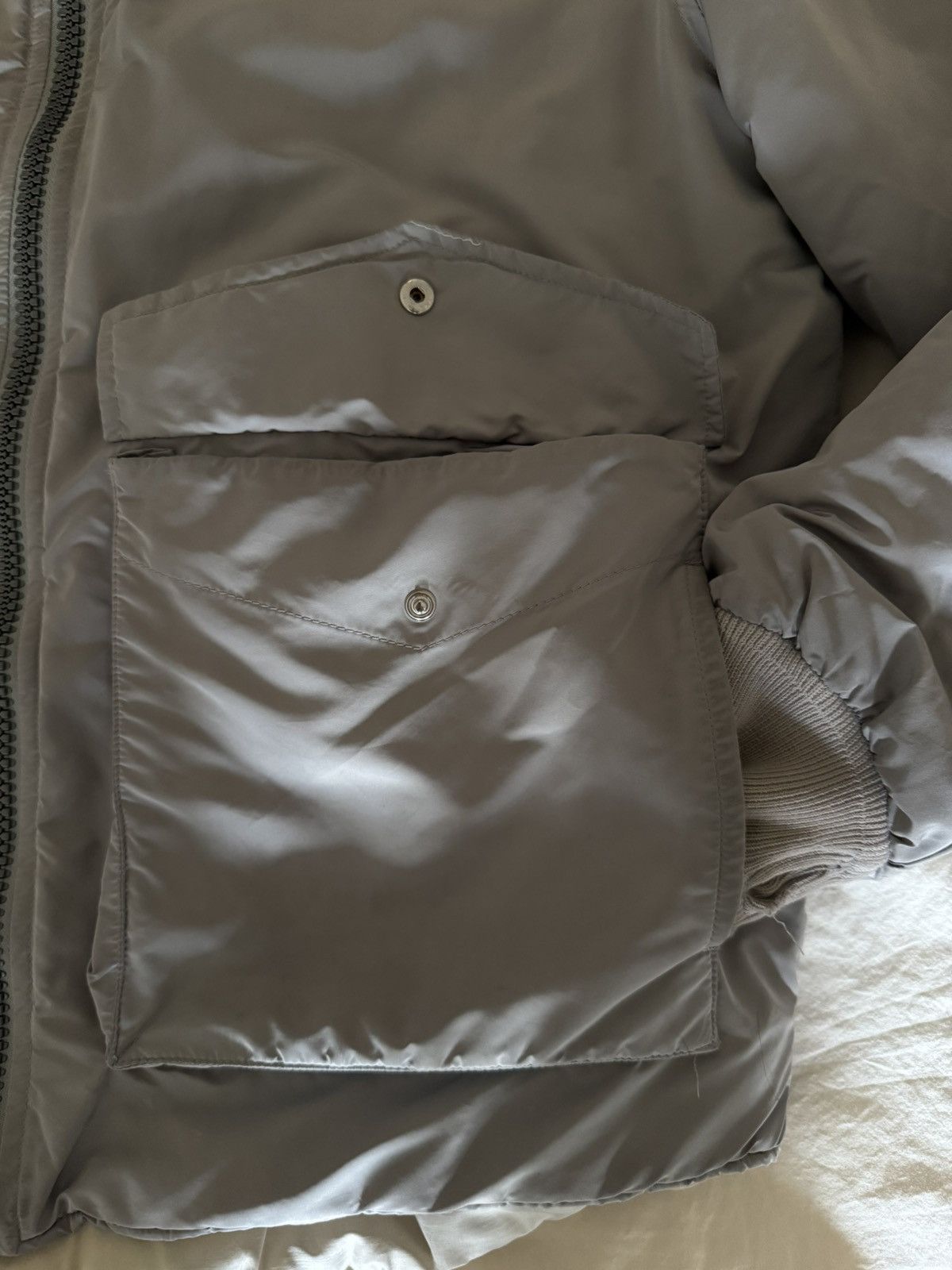 Our Legacy Silver Bullet Puffed Funnel Jacket Size US S / EU 44-46 / 1 - 4 Thumbnail