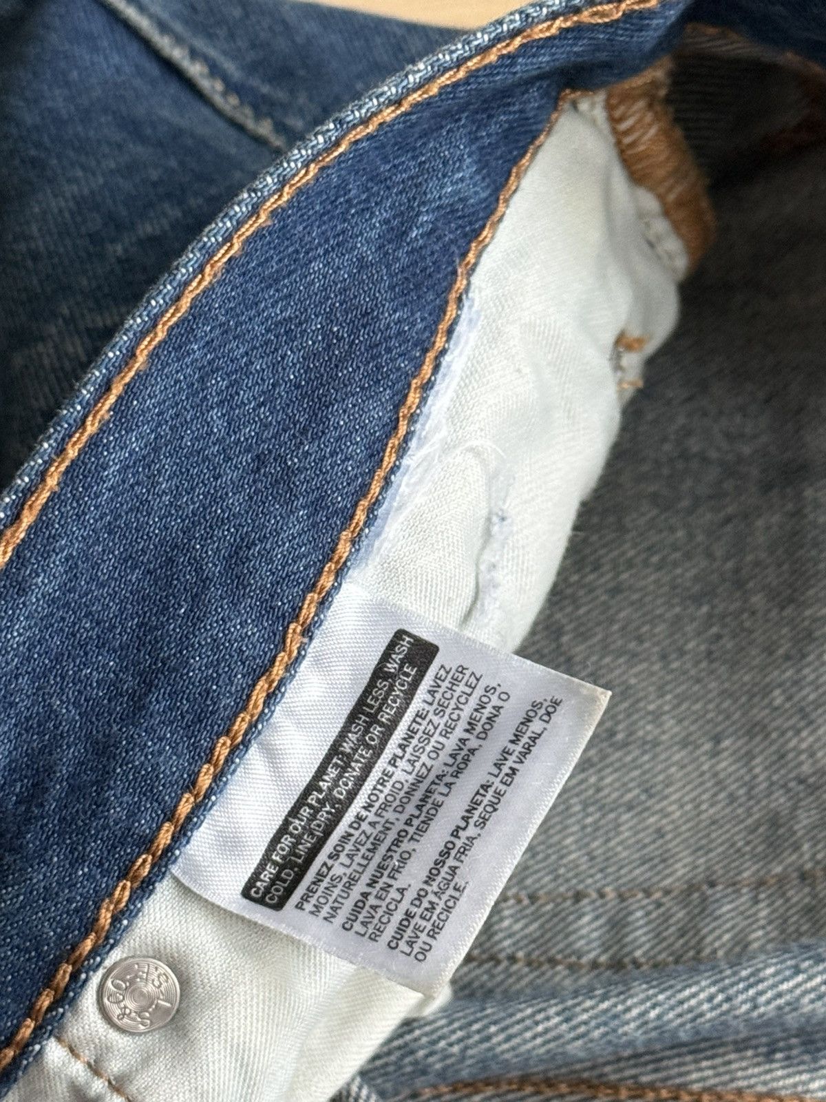 Levi's Levis 501 CT wash denim jeans Size US 32 / EU 48 - 5 Thumbnail