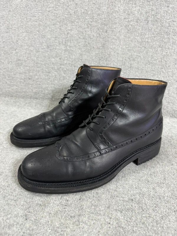 Bally Bally Scribe Agordo-06 High Lace Leather Boots Oxford 43,5 Size US 10.5 / EU 43-44 - 5 Thumbnail