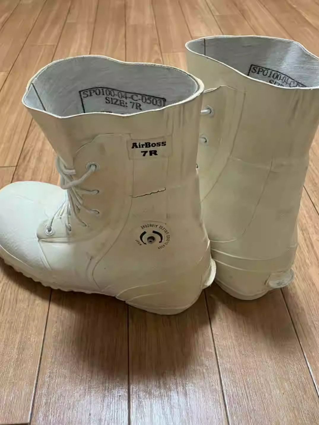 Vintage RAF SIMONS 14fw Show Military Boots Size US 9 / EU 42 - 2 Thumbnail