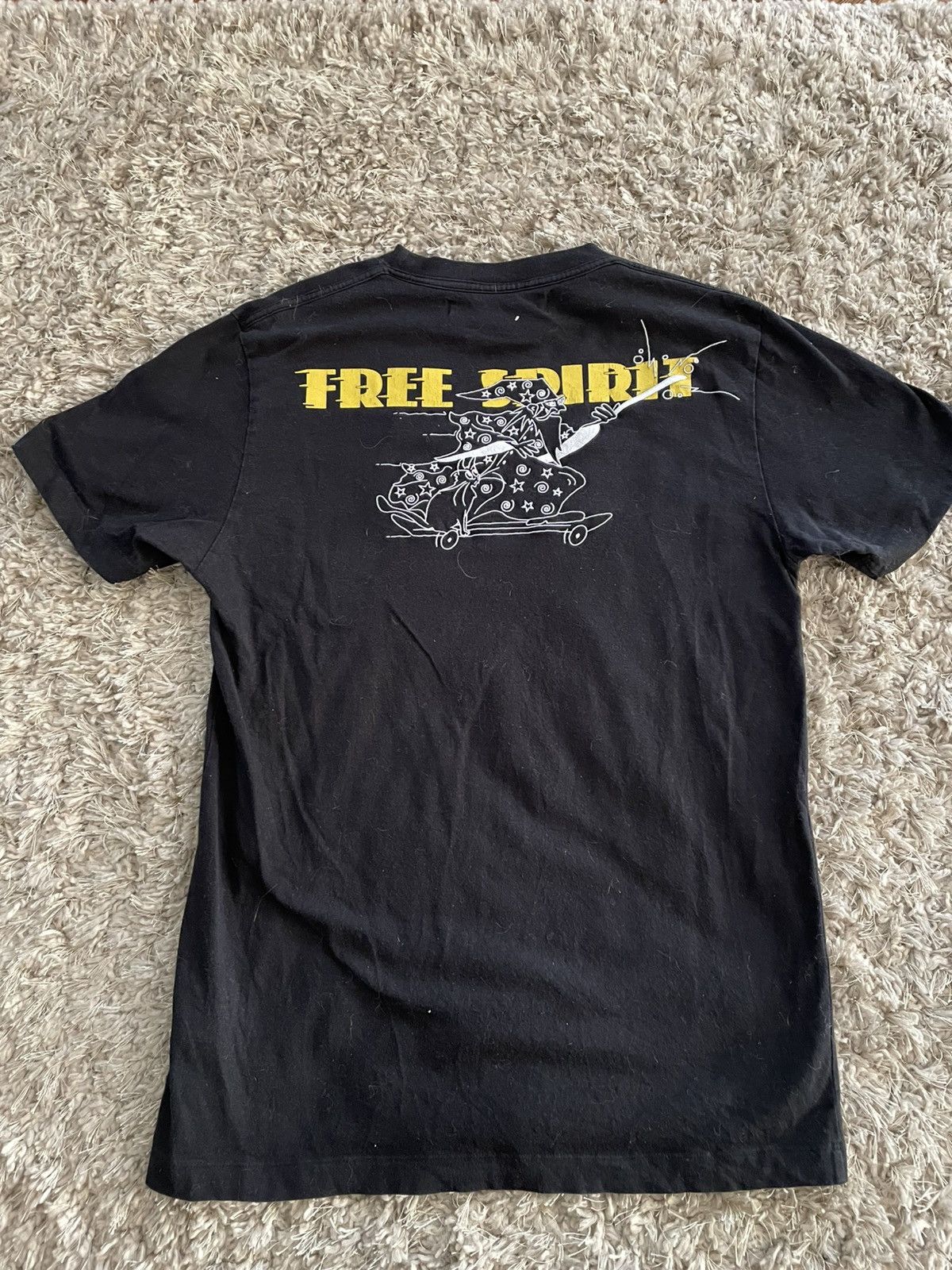 Off-White OFF White Free Wizard Black Tee Size US M / EU 48-50 / 2 - 13 Thumbnail