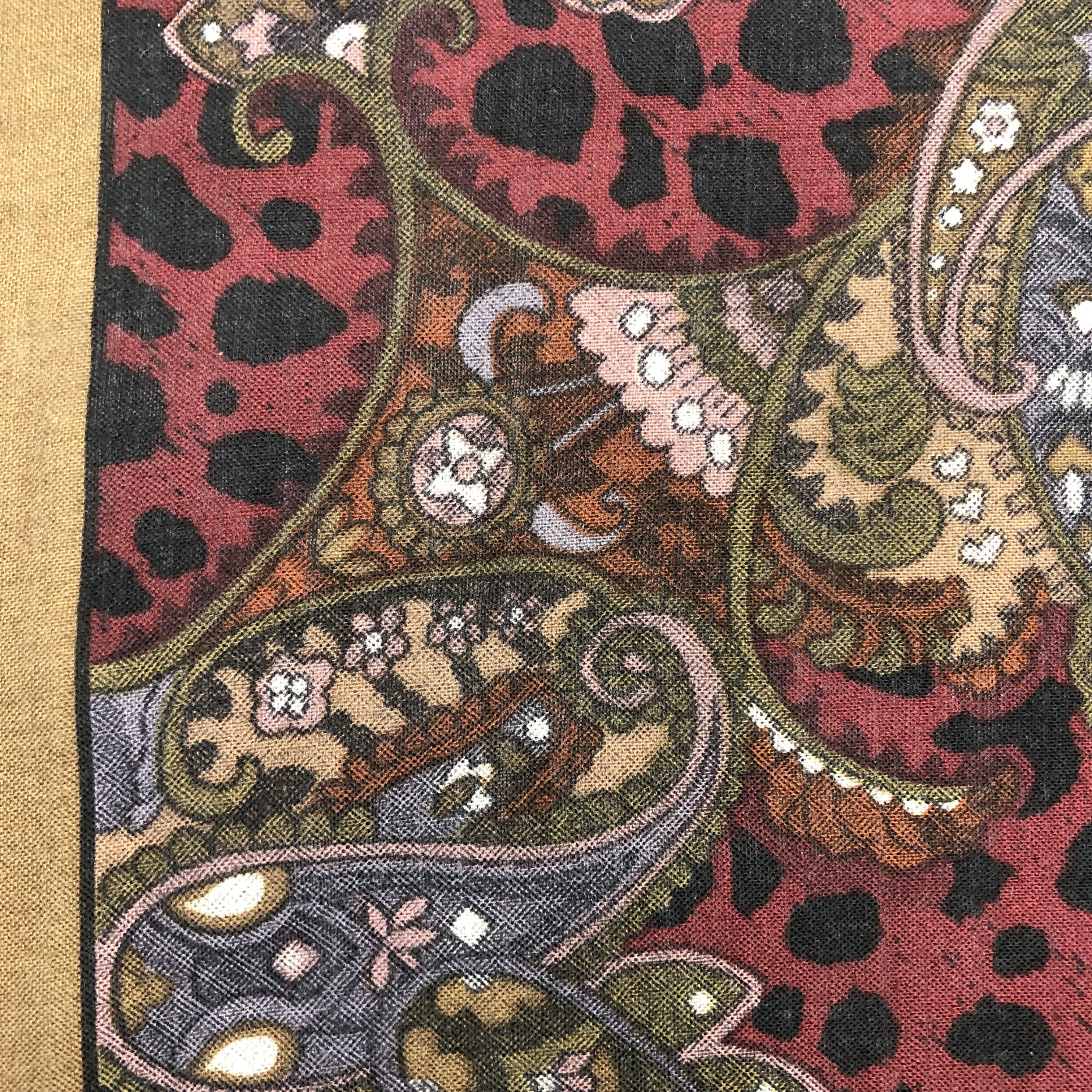Emanuel Ungaro NWT Vintage Ungaro SILK Scarf Twill Stole Wraps Scarves Size ONE SIZE - 7 Thumbnail