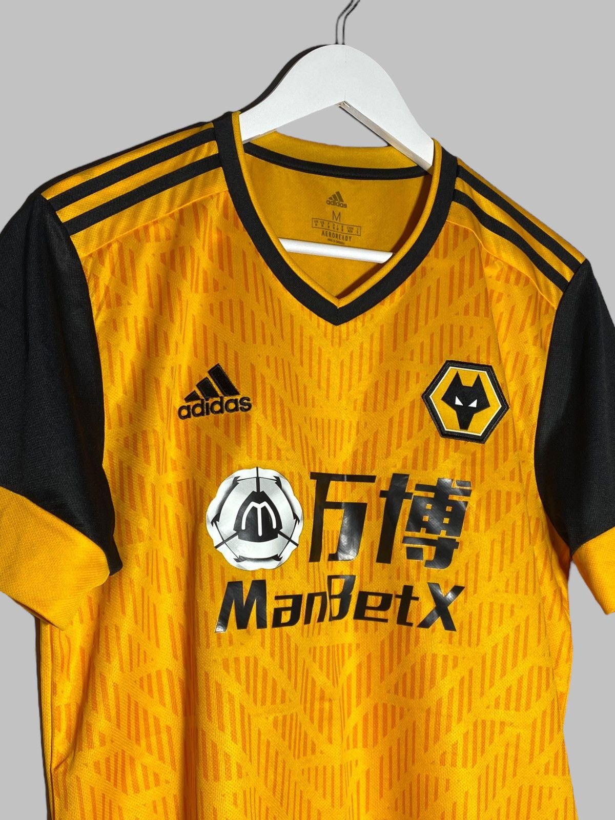 Adidas Adidas FC Wolves Wolverhampton 2020 Home Football Shirt Size US M / EU 48-50 / 2 - 4 Thumbnail