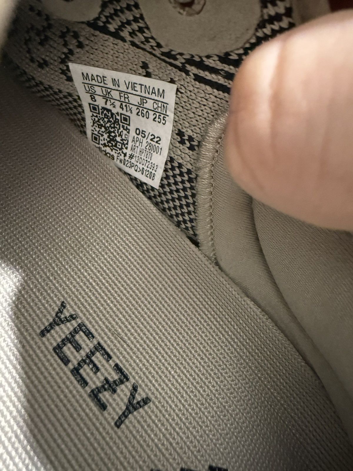 Jordan Brand Yeezy 350 boost slate sz 8 Size US 8 / EU 41 - 7 Thumbnail