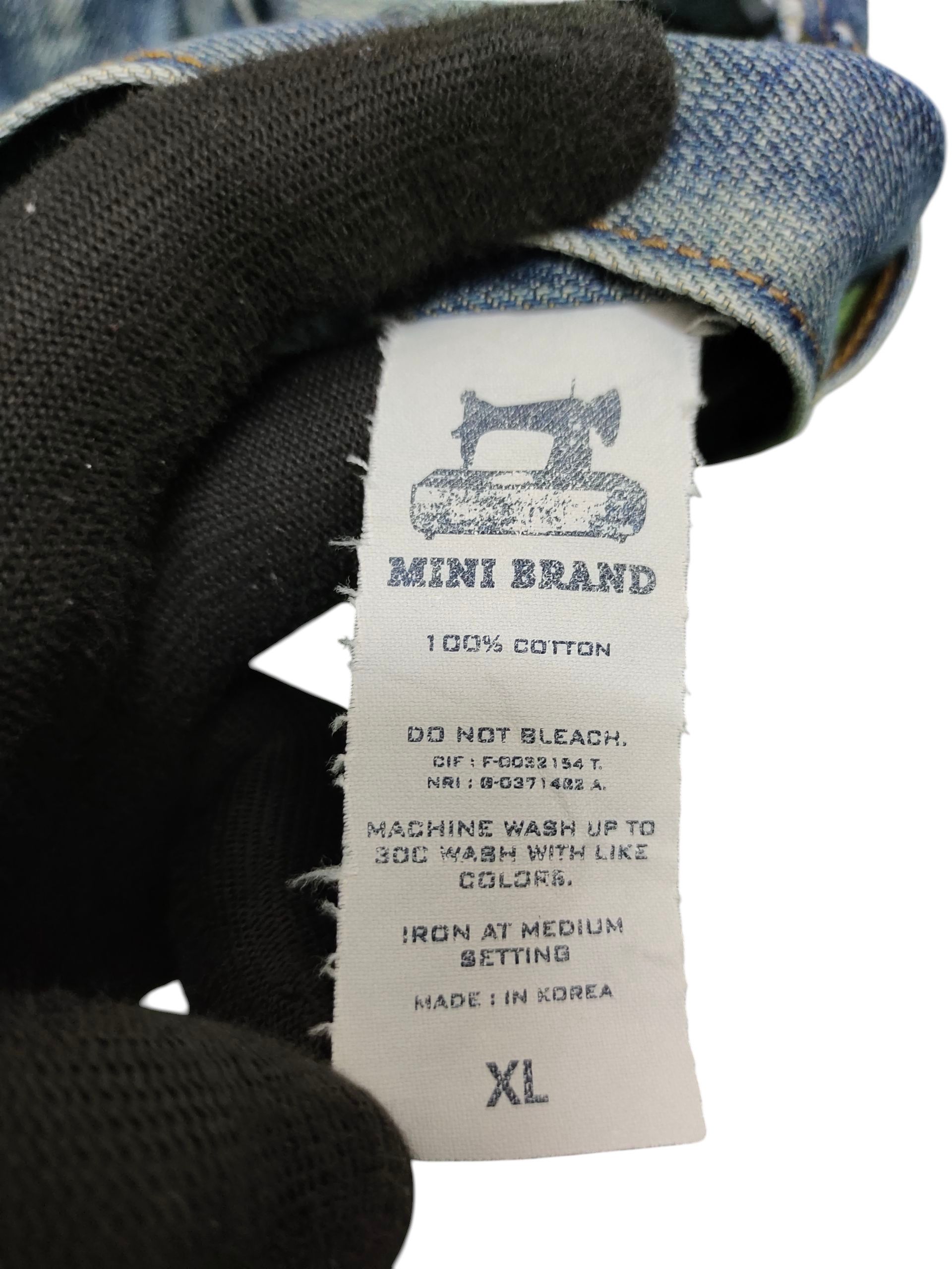 Comme des Garcons × Undercover Mini Brand Japan Clawmark Distress Loose Jeans Size US 36 / EU 52 - 12 Thumbnail