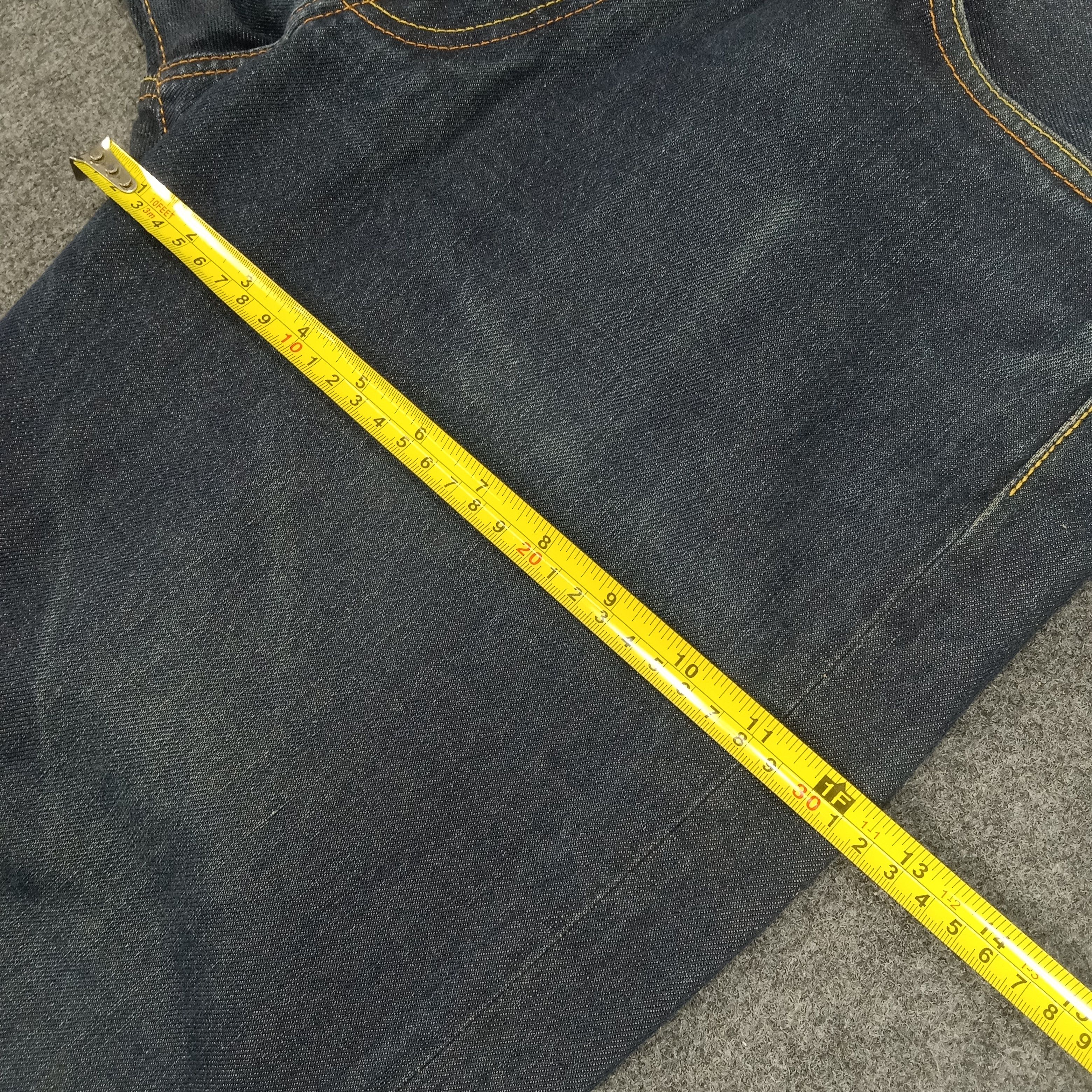 Evisu × Vintage Evisu Japanese Brand Daicock Art Denim Jeans Size US 31 - 11 Thumbnail