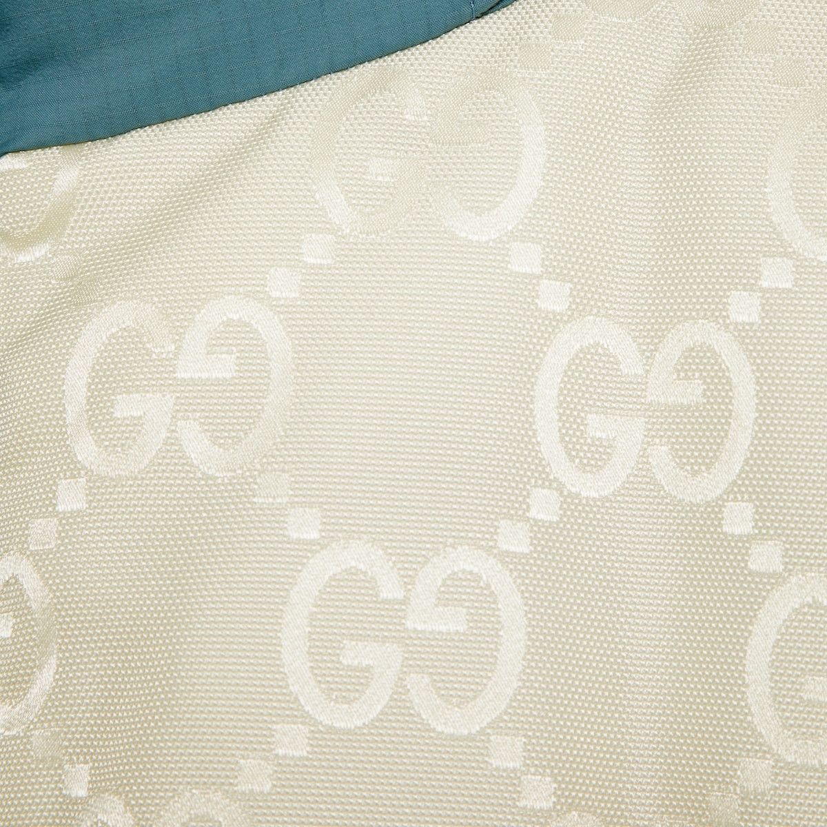 Gucci o1w1db10525 Nylon Down Jacket With GG Inserts' in Blue/White Size US L / EU 52-54 / 3 - 4 Thumbnail