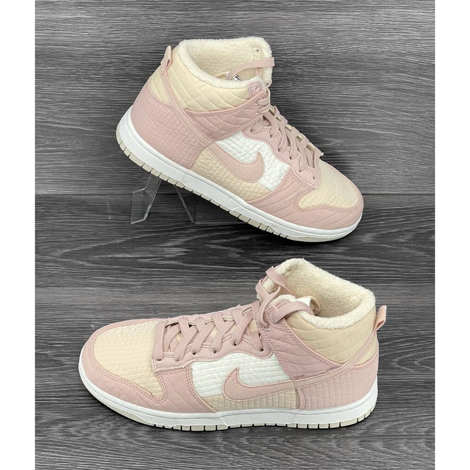 Nike WMNS Nike Dunk High "Toasty Pink" | Size 7W [new] DN9909-200 Size US 7 / IT 37 - 4 Thumbnail