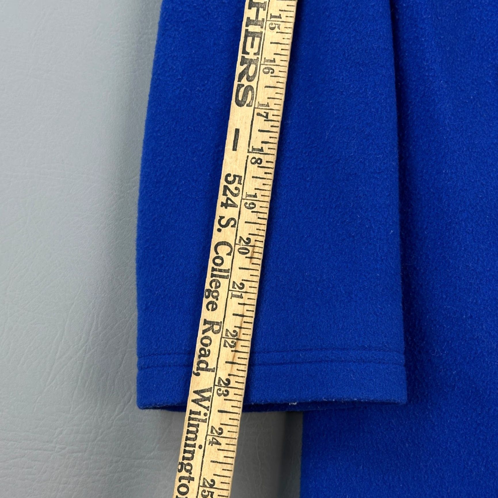 Vintage VINTAGE LL Bean Duffle Coat Women’s 4 Petite Blue Bellandi Lambswool Toggle Coat Size S / US 4 / IT 40 - 3 Thumbnail