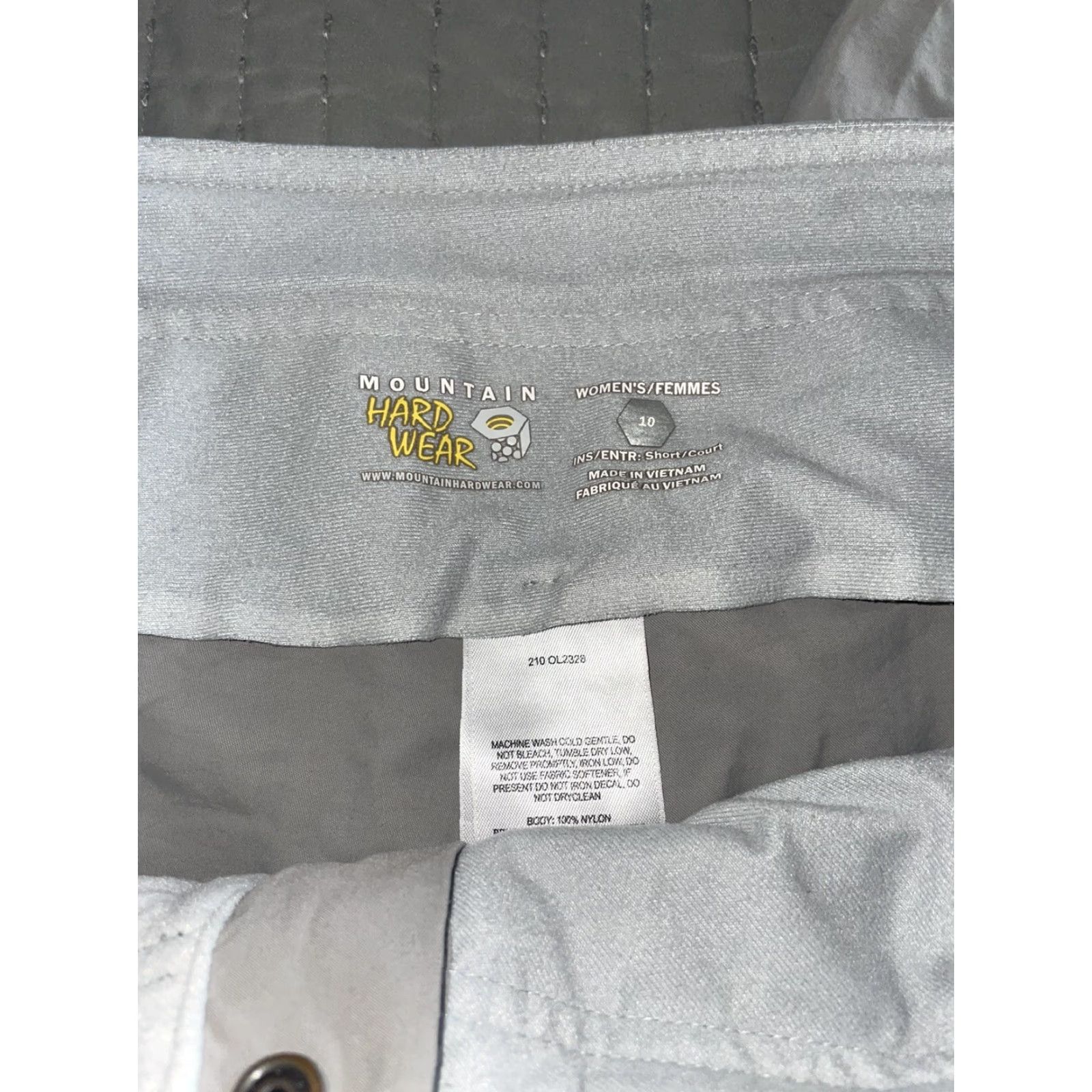 Mountain Hardwear VINTAGE Mountain Hardwear Hiking Pants Womens Size 10 Regular Gray Outdoor Activewear Size 32" / US 10 / IT 46 - 6 Thumbnail