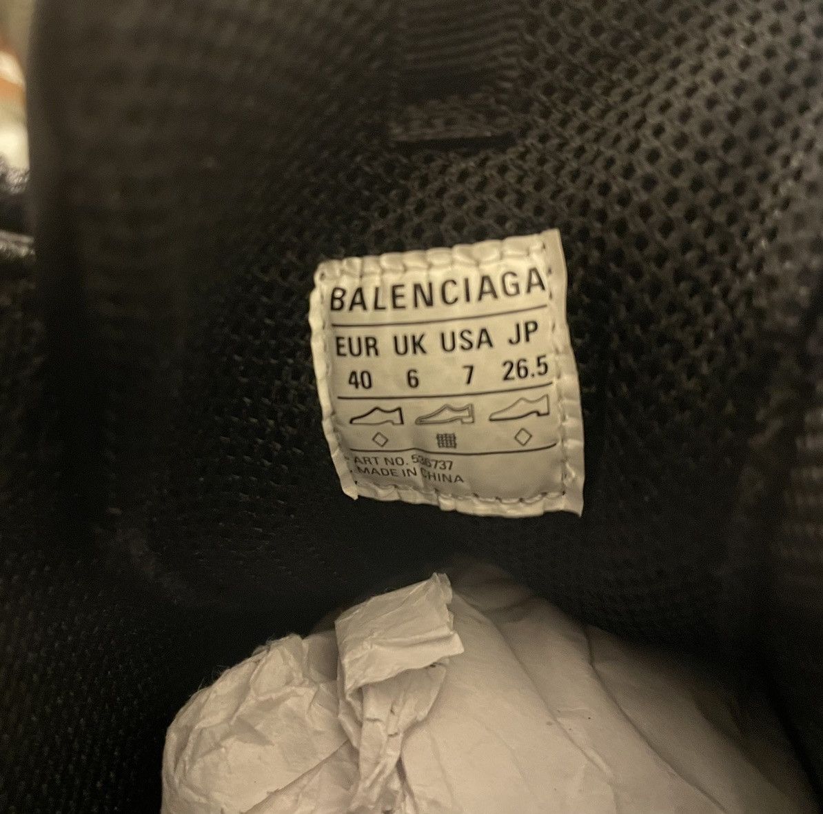 Balenciaga Balenciaga Tripe S Diy Metal Sneakers Size US 7 / EU 40 - 17 Thumbnail