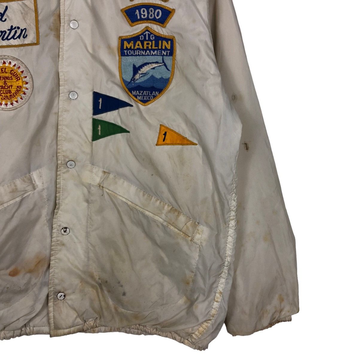 Vintage 🔥Vintage Dunbrooke USA Button Jacket Marlin Tournament Size US M / EU 48-50 / 2 - 5 Thumbnail